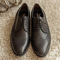 Кожаные мужские броги туфли 40, 44 размер