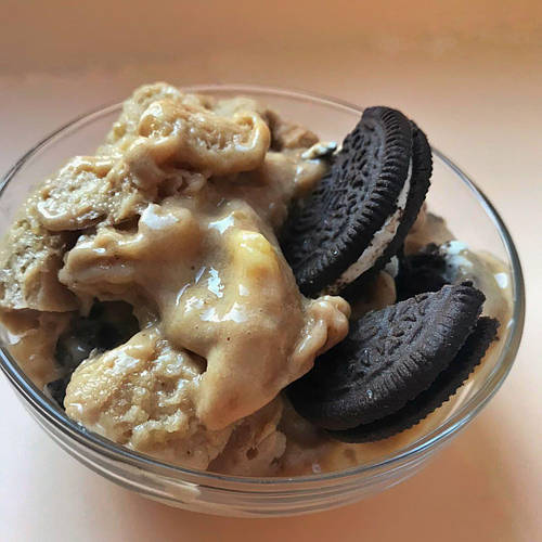 МОРОЗИВО З КРИХТАМИ ПЕЧИВА 🍨
