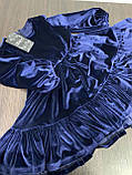 Оксамитове плаття для дівчинки, фото 2