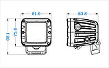 LED фара AURORA ALO-D2-2-P4T - Дальнє світло, фото 5