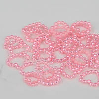 Напівперли  для рукоділля 11 мм.Колір Rose. 10 шт.