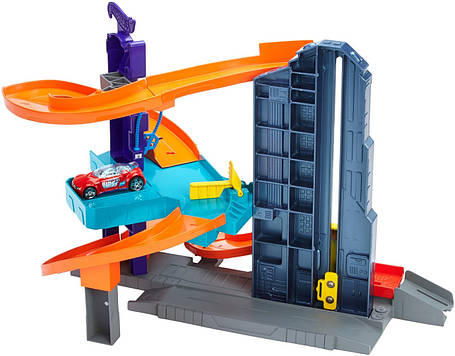 Трек Хот Вілс Спидтрополис Місто швидкості Hot Wheels Speedtropolis Playset, фото 2