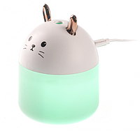 Мини увлажнитель ночник ультразвуковой котик Humidifier USB ! наилучший