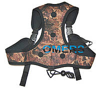 Грузовой жилет Mares Camo Brown 4кг