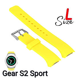 Ремінець L для Samsung Gear S2 Sport Жовтий