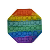 Гра антистрес Pop it (Поп іт) Simple Dimple (Сімпл Дімпл) 12 см, 28 пупырок, в кульку