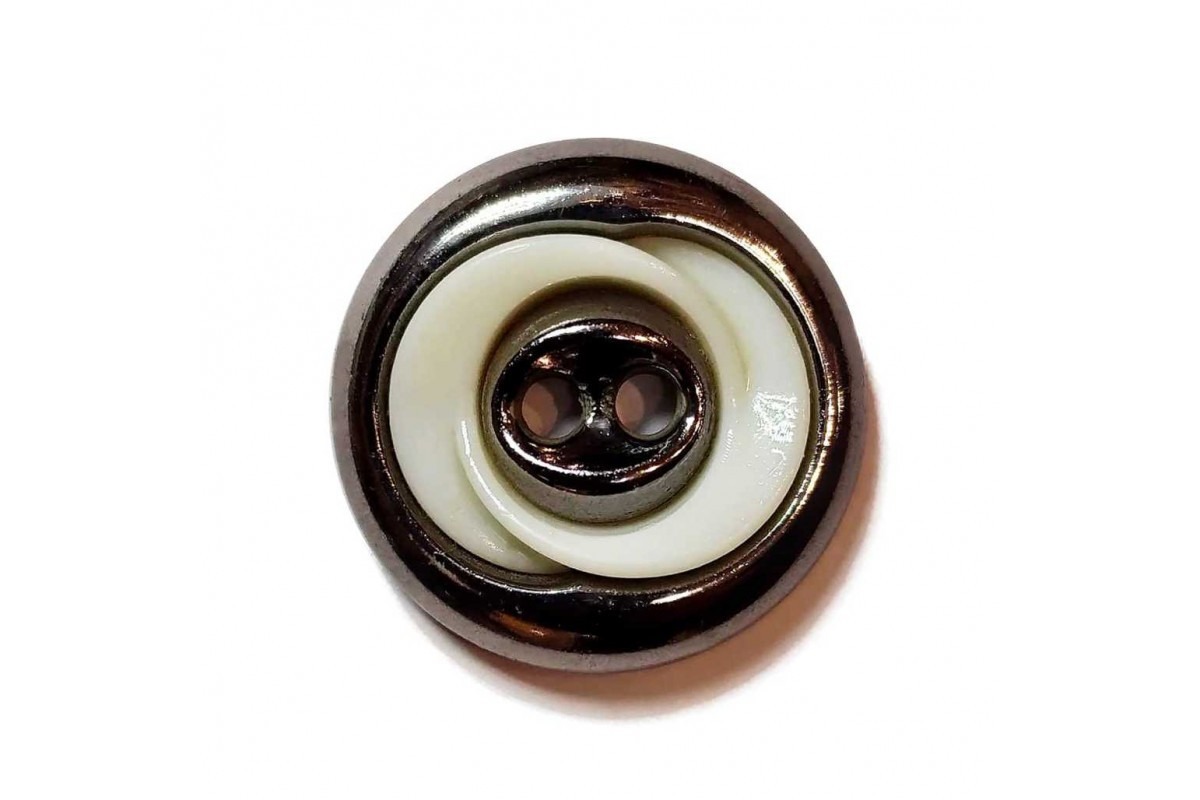 Ґудзик на два удари 25 мм No149 (bni) (100 шт.), фото 1