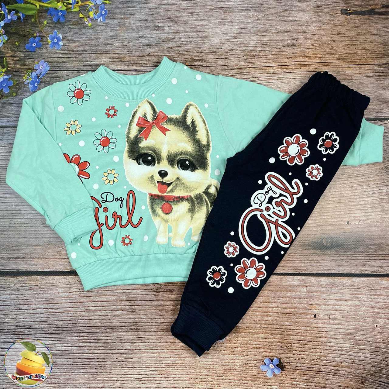 Костюм для дівчинки Розміри: 1,2,3,4 року (02209-3), фото 1