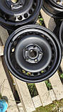 Металеві диски 5.112 R15 6J ET37 DIA57.1 VOLKSWAGEN PASSAT B5/CADDY, фото 4