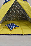 Большой вигвам Коты в космосе, полный набор, подвеска сверху в подарок, фото 5