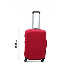 Чохол на валізу з дайвінгу М середній червоний