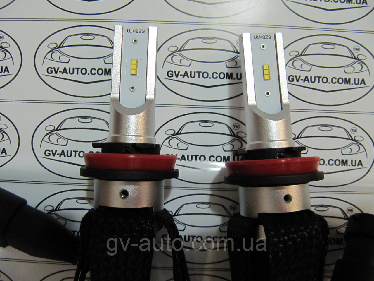 LED лампы Aurora  ALO-G10J-H11(H8,H9,H16) - комплект 2 шт. 9 - 24V