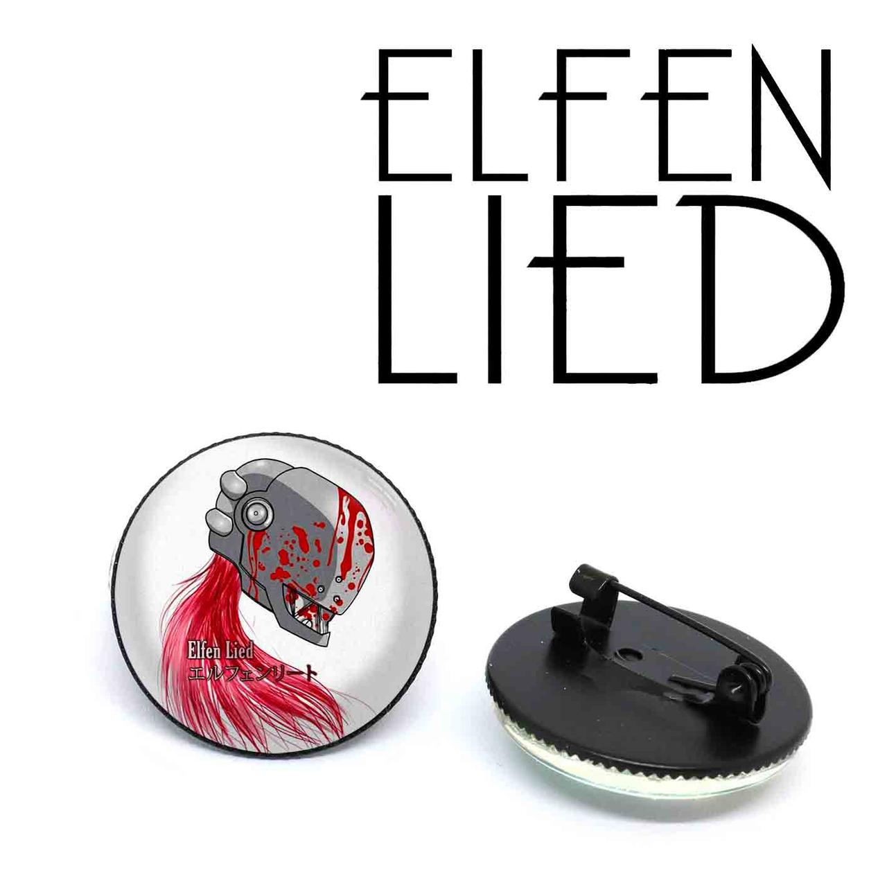 Значок Ельфійська піснь "Metal Helmet" / Elfen Lied