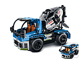 Конструктор QiHui 8023 р/у "Бетономішалка та самоскид 2в1" 394 деталі, фото 4