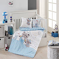 Комплект дитячої постільної білизни з бамбука First Choice Baby в ліжечко( для хлопчика)