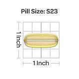 Олія з насіння гарбуза Puritan's Pride Pumpkin Seed Oil 1000 мг 100 гелевих капсул, фото 4