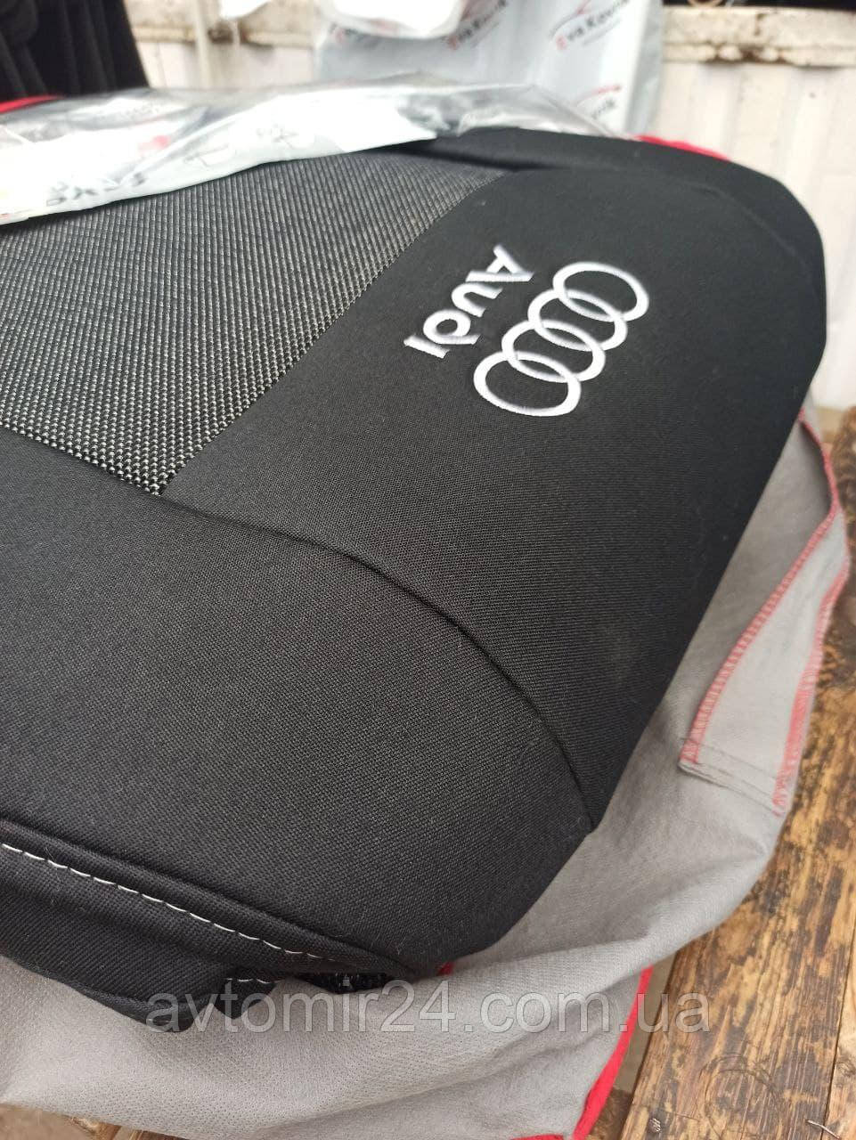 Авточохли Ауді А4 в салон Audi А-4 B8 з 2007 універсал авточохли оригінальні Elegant
