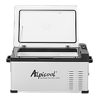Компресорний автохолодильник Alpicool C25 (25 літрів). Охолодження до -20℃. Живлення 12, 24, 220 вольт., фото 3
