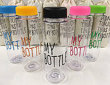 Пляшка з чохлом My bottle RIVERS ART-3109 (100 шт/ящ)