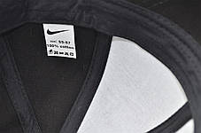 Бейсболка Art cap Nike 55-61 см чорна (0919-550), фото 2