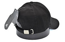 Бейсболка Art cap Adidas 55-61 см чорна (0919-560), фото 3