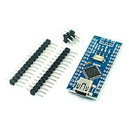 Arduino Nano V 3.0 (Мікроконтролер нано) роз'єм Mini USB, фото 2