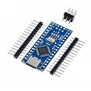 Контролер Arduino Nano V 3.0 роз'єм TYPE-C USB, фото 3