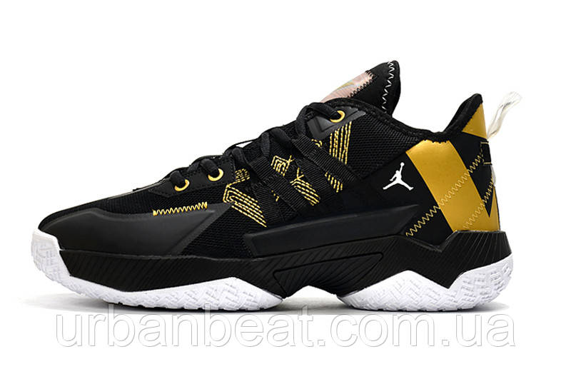 Чоловічі баскетбольні кросівки Jordan Westbrook One Take II "DMP" Black/Metallic Gold/White