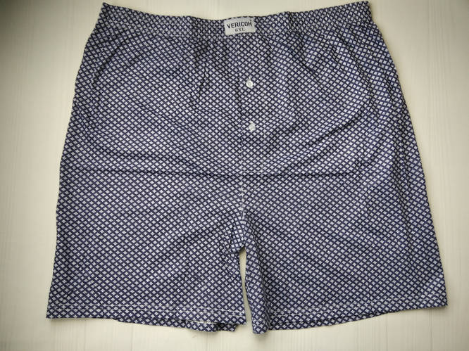 Трусы семейные шортами VERICOH хлопок мелкая точка синий темный 6XL 58 ...