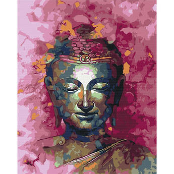 Картина по цифрам на полотні Будда BrushMe 40 х 50 см (BS25274)