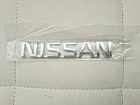 Значок эмблема, надпись на багажник, на заднюю ляду Nissan Ниссан 120x22