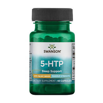 Гідроксітріптофан 5-HTP Свансон / Swanson 5-HTP 200 mg (60 caps)