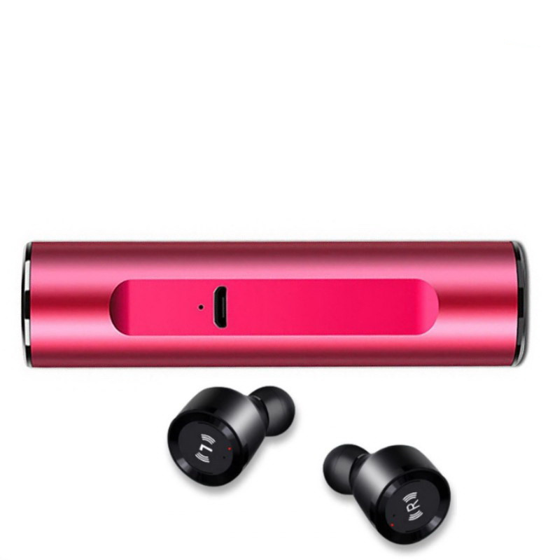 Бездротові сенсорні навушники Mavens S5 TWS red platinum bluetooth 5.0