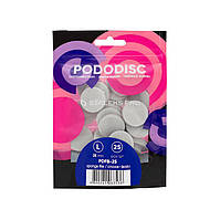 Змінні спонж-файли для манікюрного диска Pododisc Staleks PRO L, d = 25 мм, 25 шт.