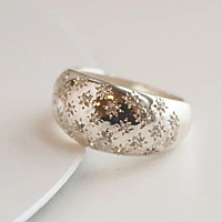 Серебряное женское кольцо Млечный путь - женское кольцо из серебра 925 пробы