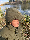 Зимовий костюм до -40° "Mavens Тайга" Олива, для риболовлі, полювання, роботи в холоді, розмір 64-66 (031-0027), фото 2