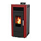 Котел-камін пелетний Alfa-Plam Commo 21 з водяним контуром (Сербія), фото 3