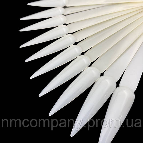 Палитра для маникюра веер острая форма стилет матовый на 50 типс (ID ...