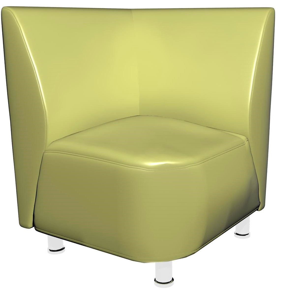 Офісне крісло кутове Актив без підлокітників ТМ Sentenzo