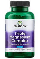 Магний Swanson Triple Magnesium Complex 400 mg 100 caps