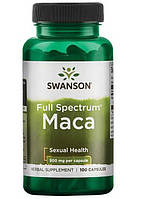 Мака Swanson Maca 500 mg full spectrum 60 caps