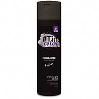 Відтіночний шампунь для волосся Tonalizer Tin Color Colored Shampoo Срібний світло 0/00, 250 мл