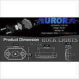 LED підсвічування AURORA Rock Light (ALO-Y-2-А). оранжевого світла 9Вт. IP69., фото 6