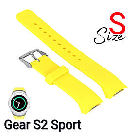 Ремінець S для Samsung Gear S2 Sport Жовтий