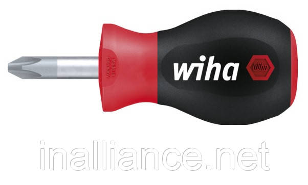 Викрутка PH1 х 25 мм коротке кругле жало SoftFinish Wiha 26968