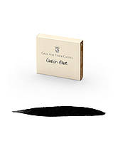 Картриджі для перових ручок Graf von Faber-Castell 6 ink cartridges Carbon Black, колір чорний, 6 штук, 141100