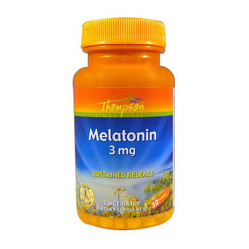 Мелатонін Томпсон / Thompson Melatonin 3 mg (30 tabs)