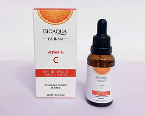 Омолоджуюча сироватка з вітаміном С для обличчя Bioaqua Cahnsai Vitamin C Essence, 30мл, фото 3