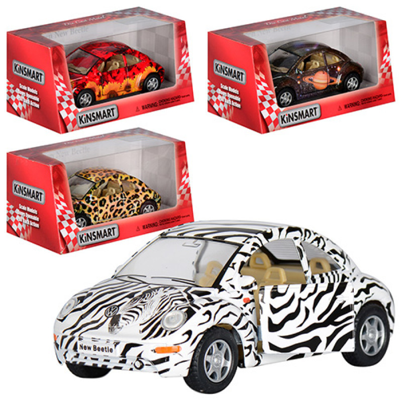 Машина металева KINSMART KT 5062 W Volkswagen New Beetle