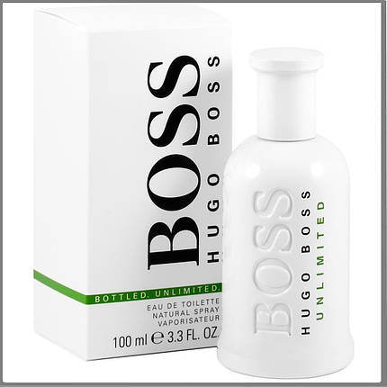 Hugo Boss Boss Bottled Unlimited туалетная вода 100 ml. (Хуго Бос Бот Ботл Унлімітед), фото 1